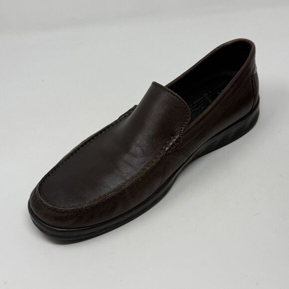 Ecco S Lite Moc Loafers Mens 10 - 10.5 EU 44 Brown Leather Slip On Comfort Shoes main image 6